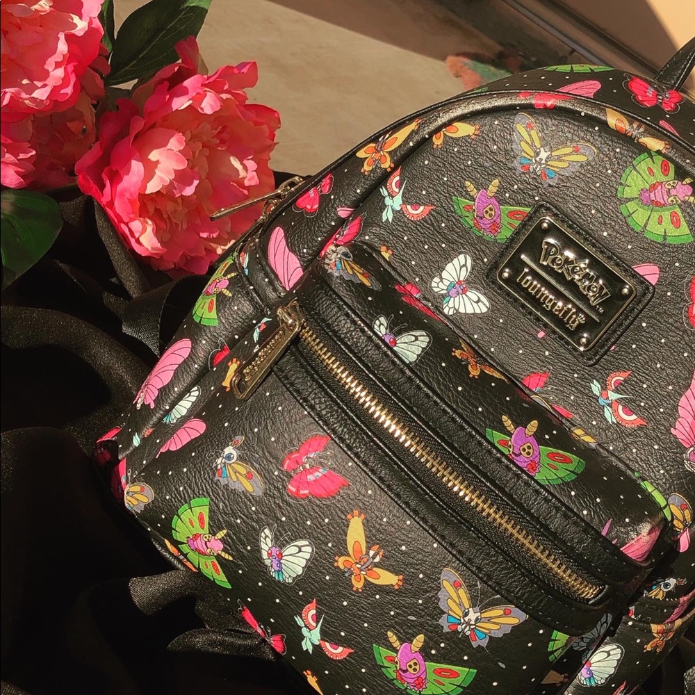 Loungefly Bug Pokemon Mini Backpack
